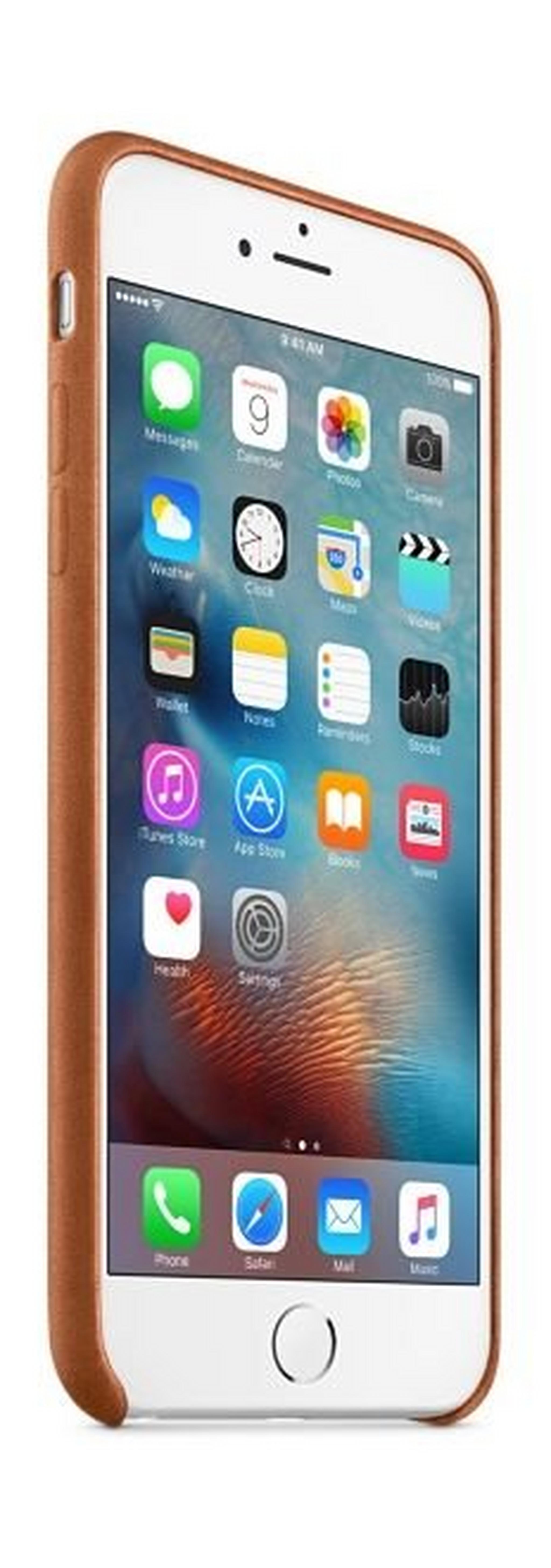 Apple iPhone 6s Leather Case - (MKXT2ZM/A) Saddle Brown