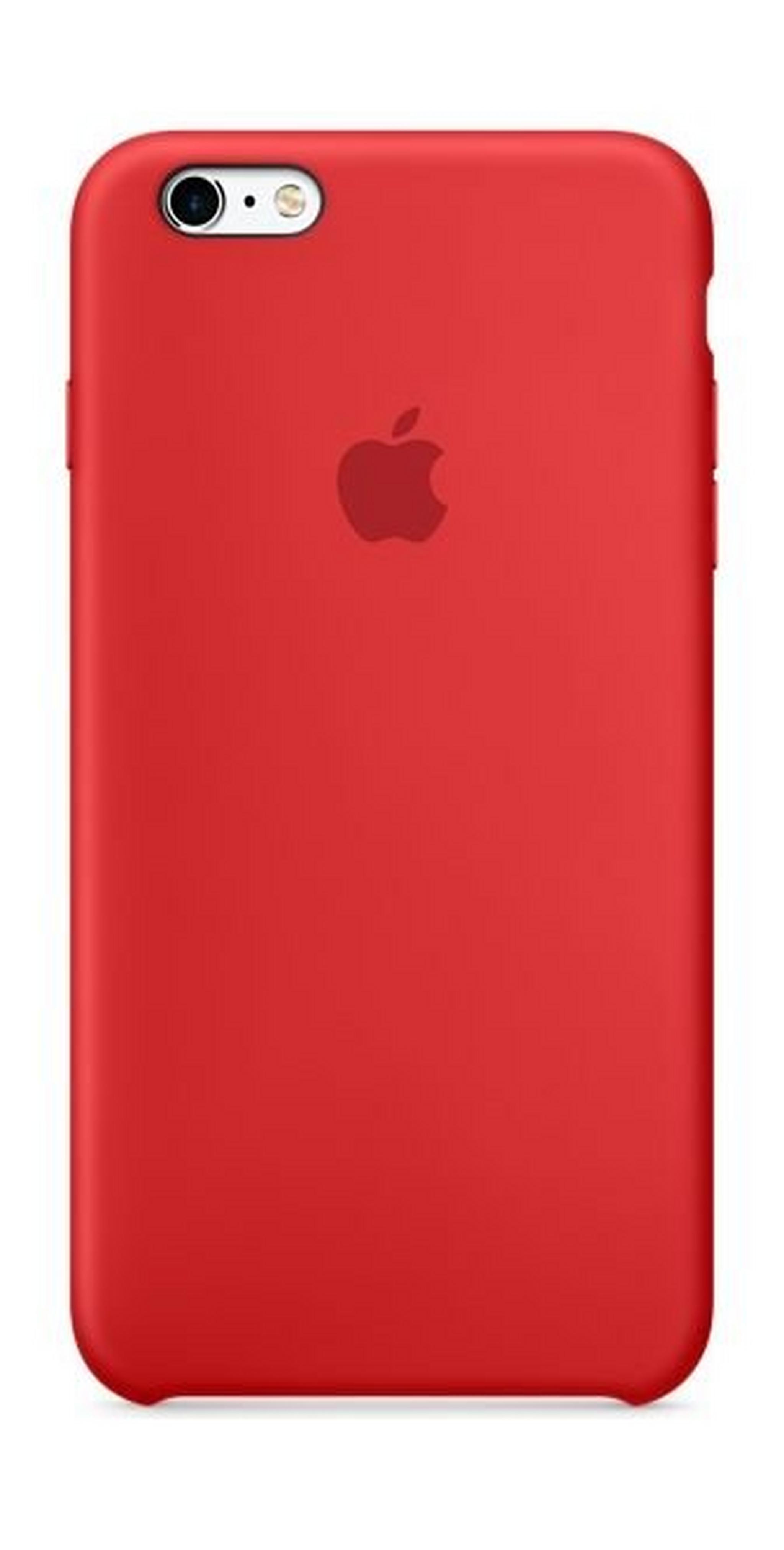 Apple iPhone 6s Plus Silicone Case - (MKXM2ZM/A) Red