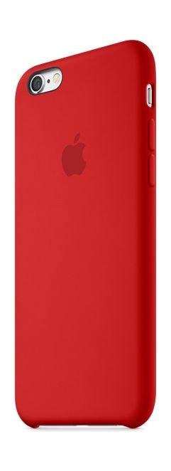 Apple iPhone 6s Plus Silicone Case - (MKXM2ZM/A) Red
