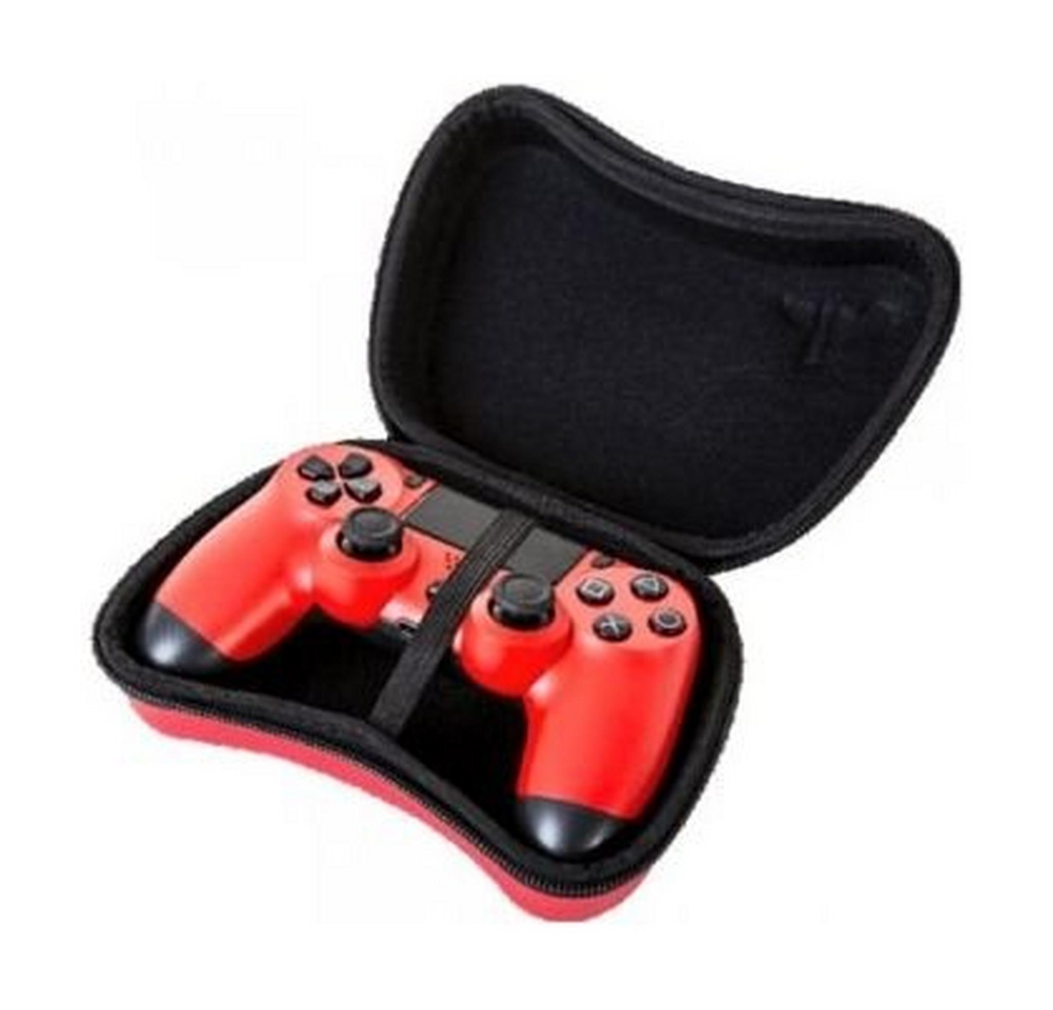 4Gamers PS4 Controller Hard Shell Case - Red