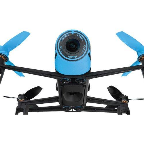 Parrot BeBop Drone Quadcopter with 14 Megapixel Flight Camera - Blue