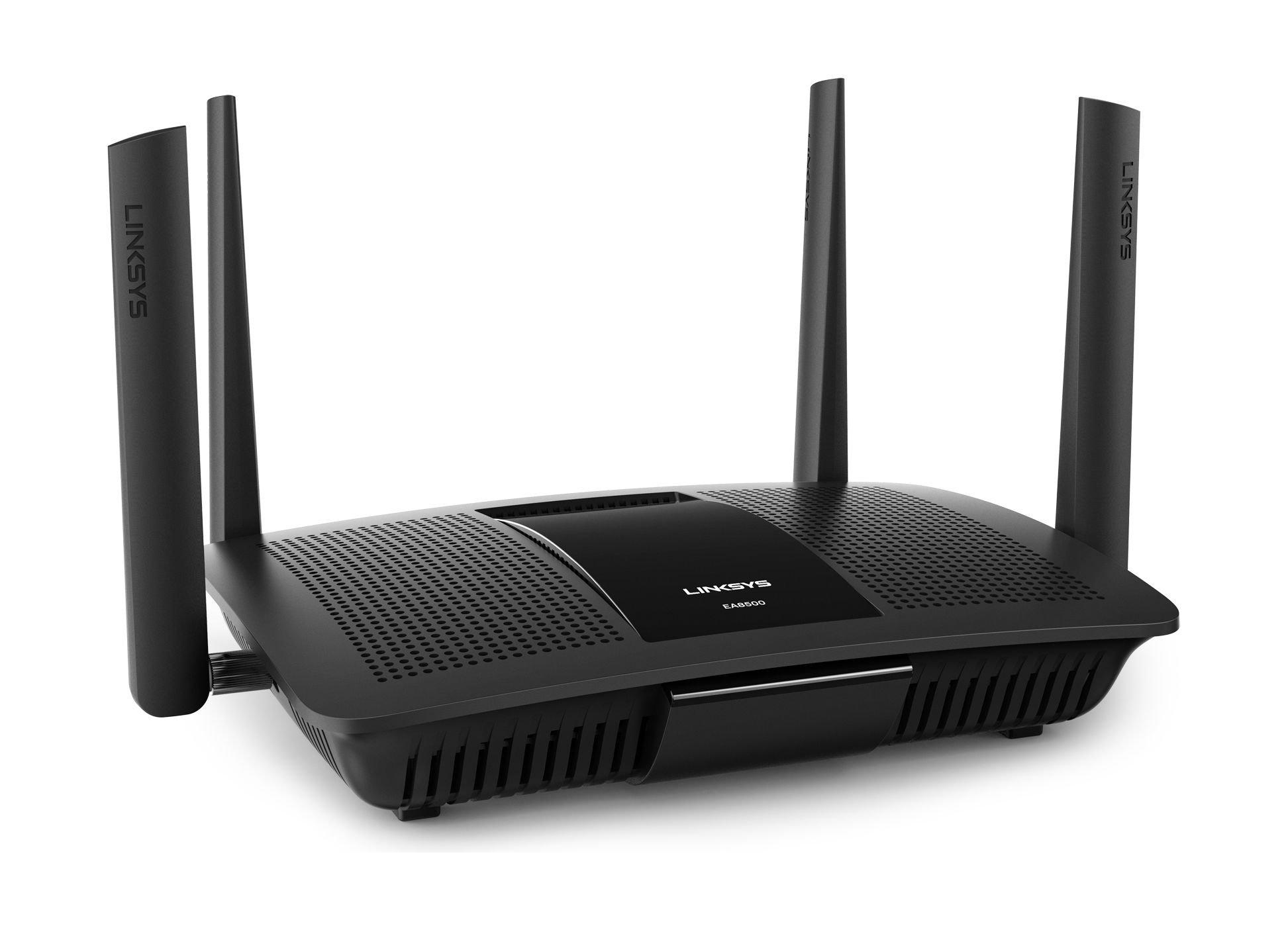 Linksys EA8500 Max-Stream AC2600 Mu-Mimo Smart Wi-Fi Router - Black