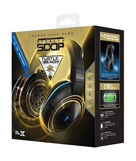 Turtle Beach Ear Force Stealth 500P Wireless DTS Gaming Headset - Black/Blue