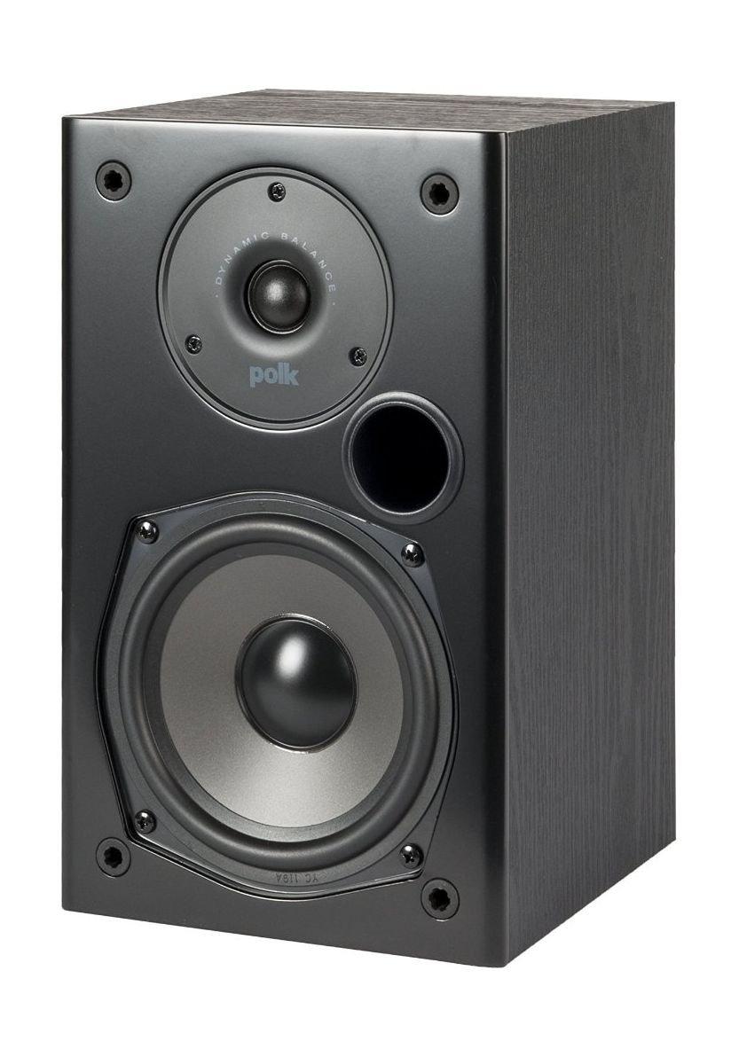 Polk Audio 150W Music Bookshelf Speaker (T15) – Black