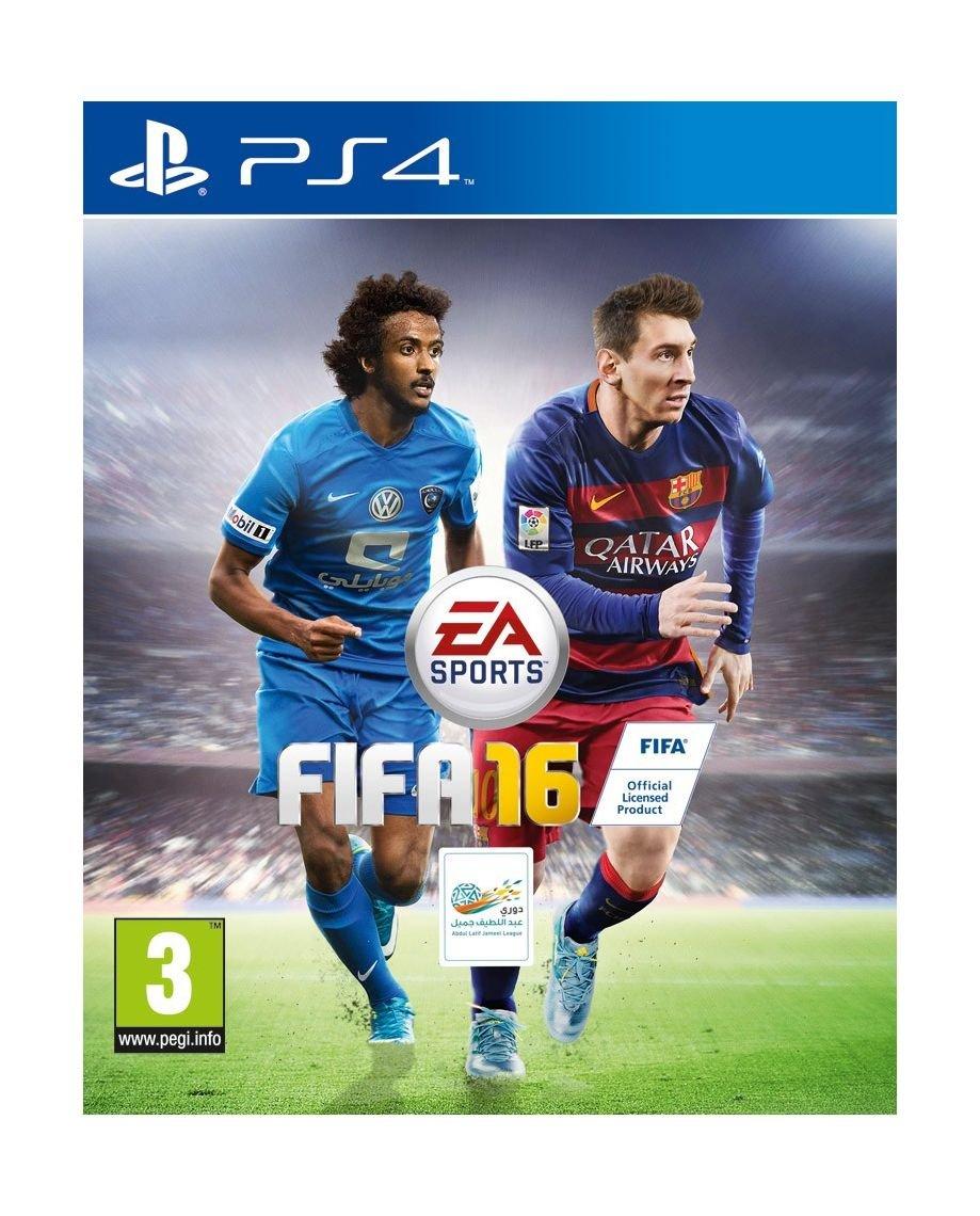 Sony PlayStation 4 500GB Console - White + Fifa 16 (with Arabic Commentary) + Call Of Duty: Black Ops III - PlayStation 4 Game