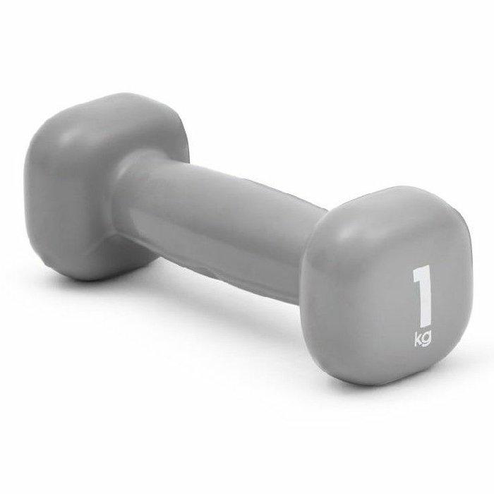 Reebok 1 KG Fixed Weight Dumbbell (RAWT-11151) - Grey