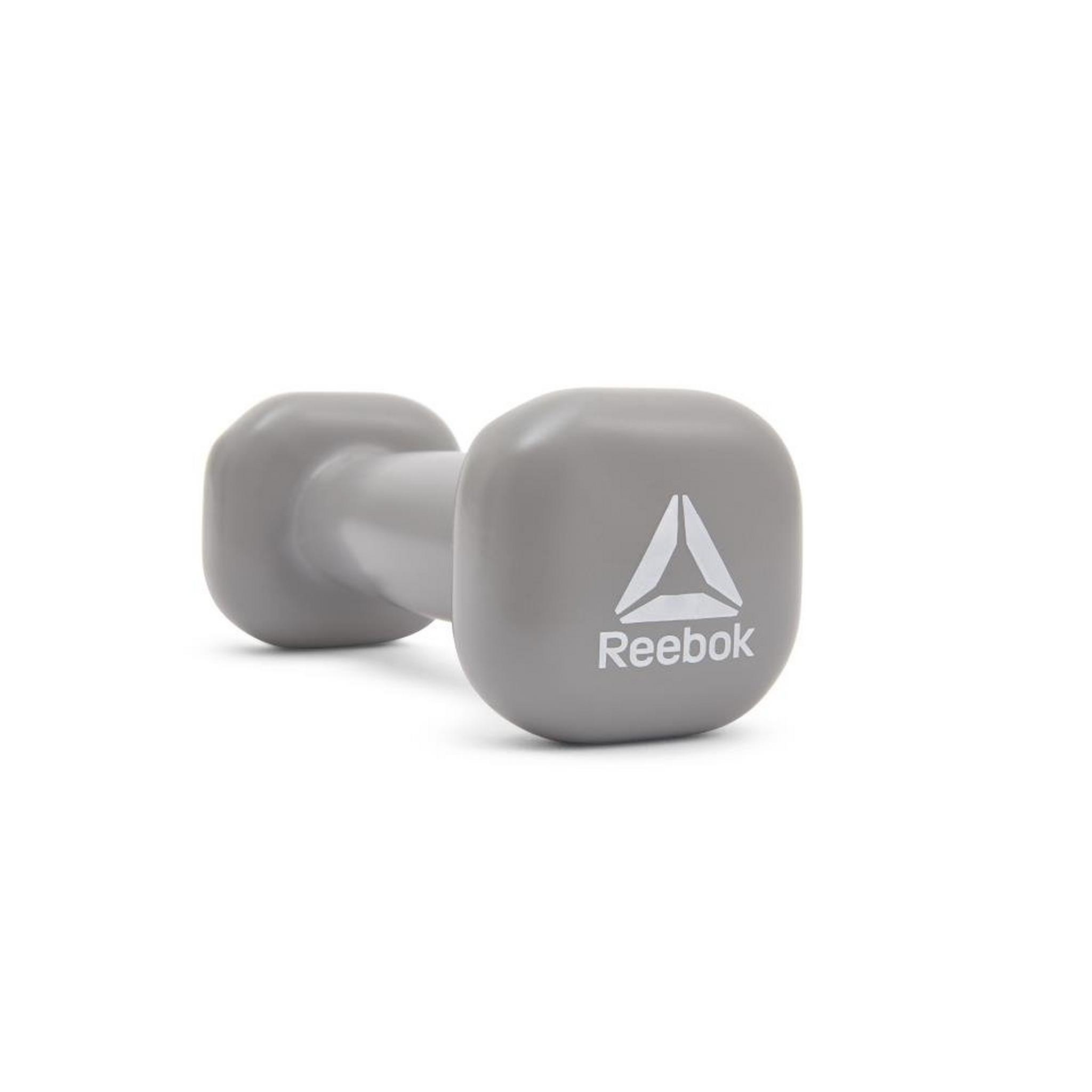 Reebok 1 KG Fixed Weight Dumbbell (RAWT-11151) - Grey