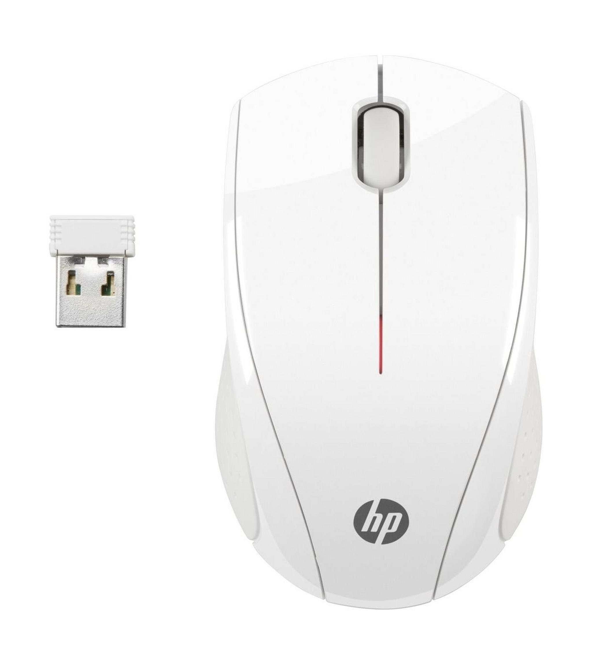 HP X3000 Blizzard Wireless Mouse (N4G64AA) – White