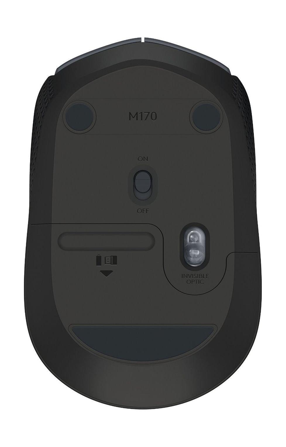 Logitech M170 Wireless Mouse - Grey