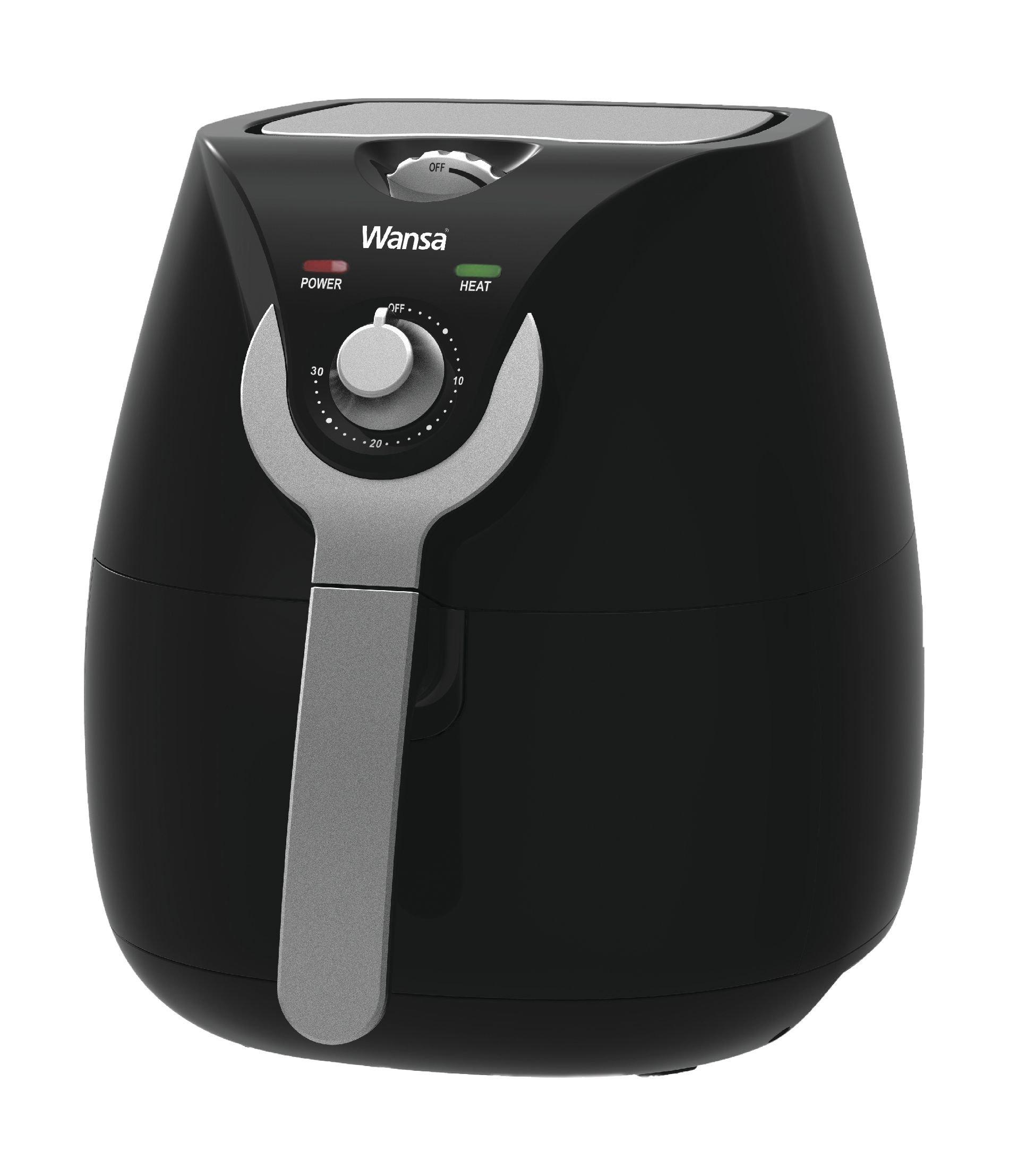 Wansa 1200W 2.2L Air Fryer (KDF526) Black Price in Kuwait Xcite