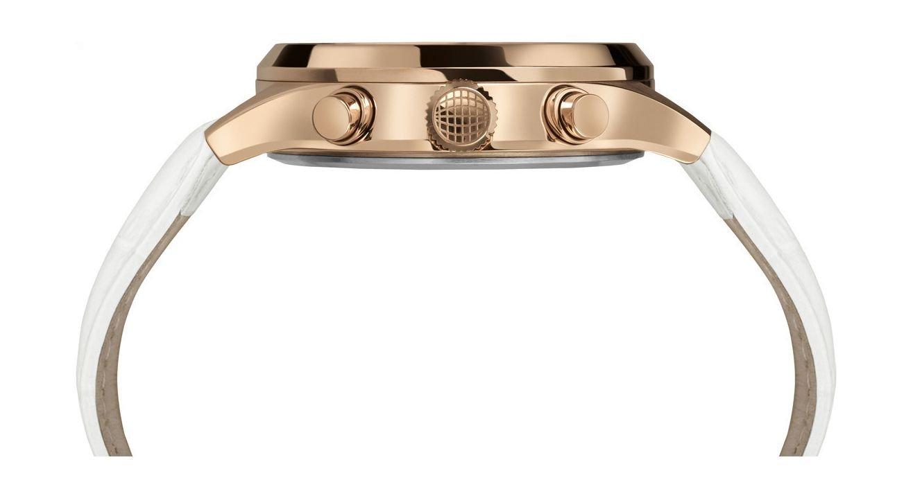 ساعة تايمكس إنتيلجنت كوارتز للجنسين بعرض كرونوغراف - حزام جلدي (TW2P87800)