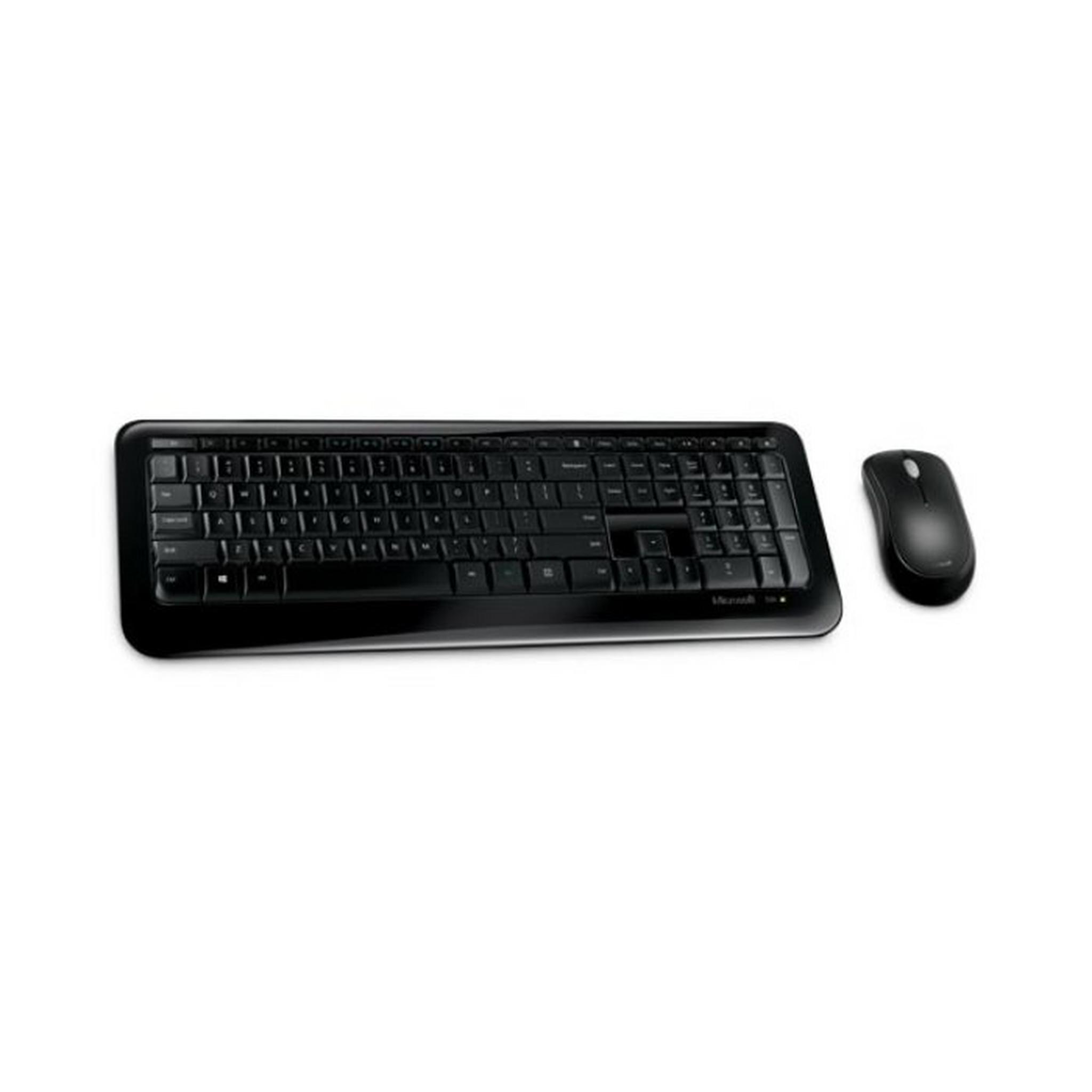 Microsoft Wireless Desktop 850 Keyboard and Mouse (PY9-00020) - Black