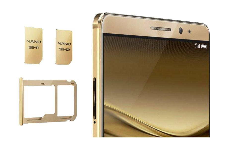 Pre-order Huawei Mate 8 64GB 16MP 4G LTE Dual-SIM 6-inch - Champagne Gold + Free Huawei Band B0