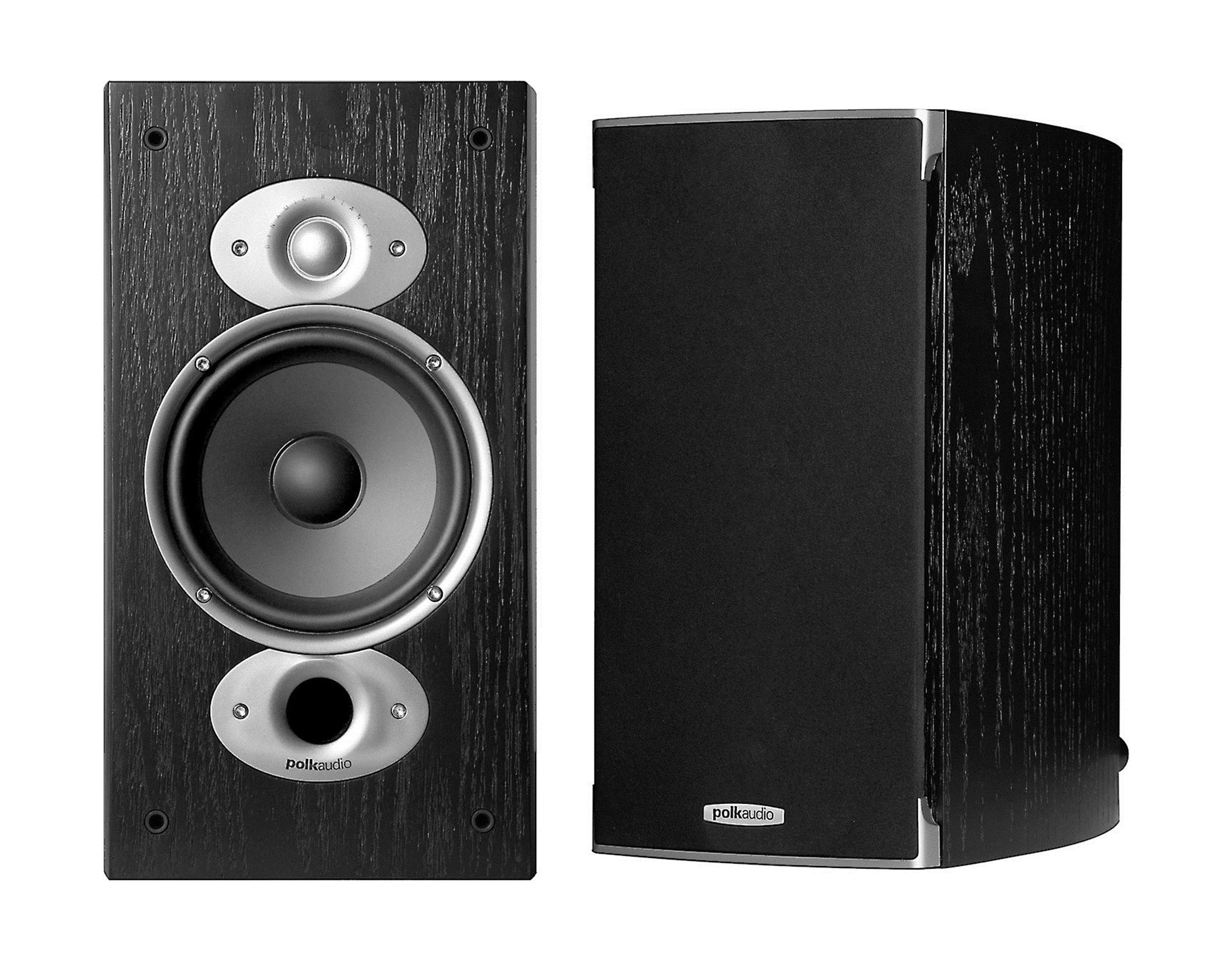 Polk Audio 150W Bookshelf Speaker (RTIA3) – Black