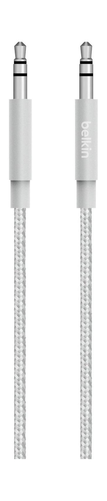 Belkin Mixit Metallic AUX Cable 1.2 Meters (AV10164bt04) - Silver