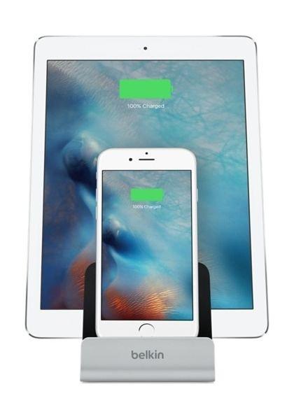 Belkin PowerHouse Dual Charging Dock Black Price in Kuwait Xcite