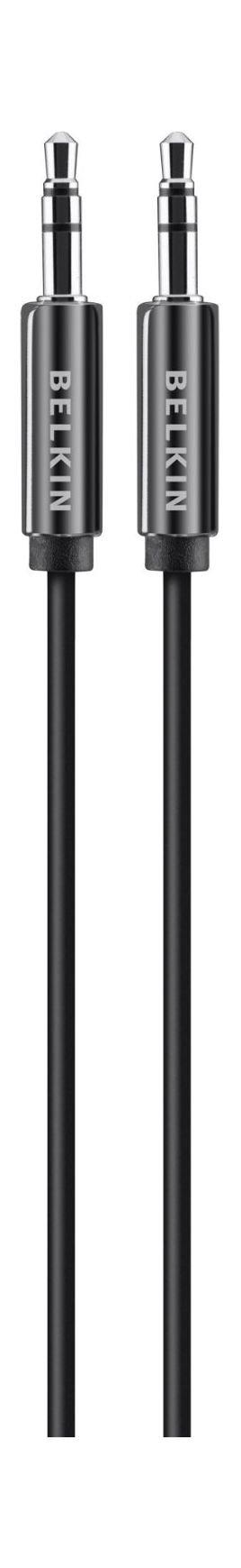 Belkin Metallic AUX Cable 1.8 Meter - Black