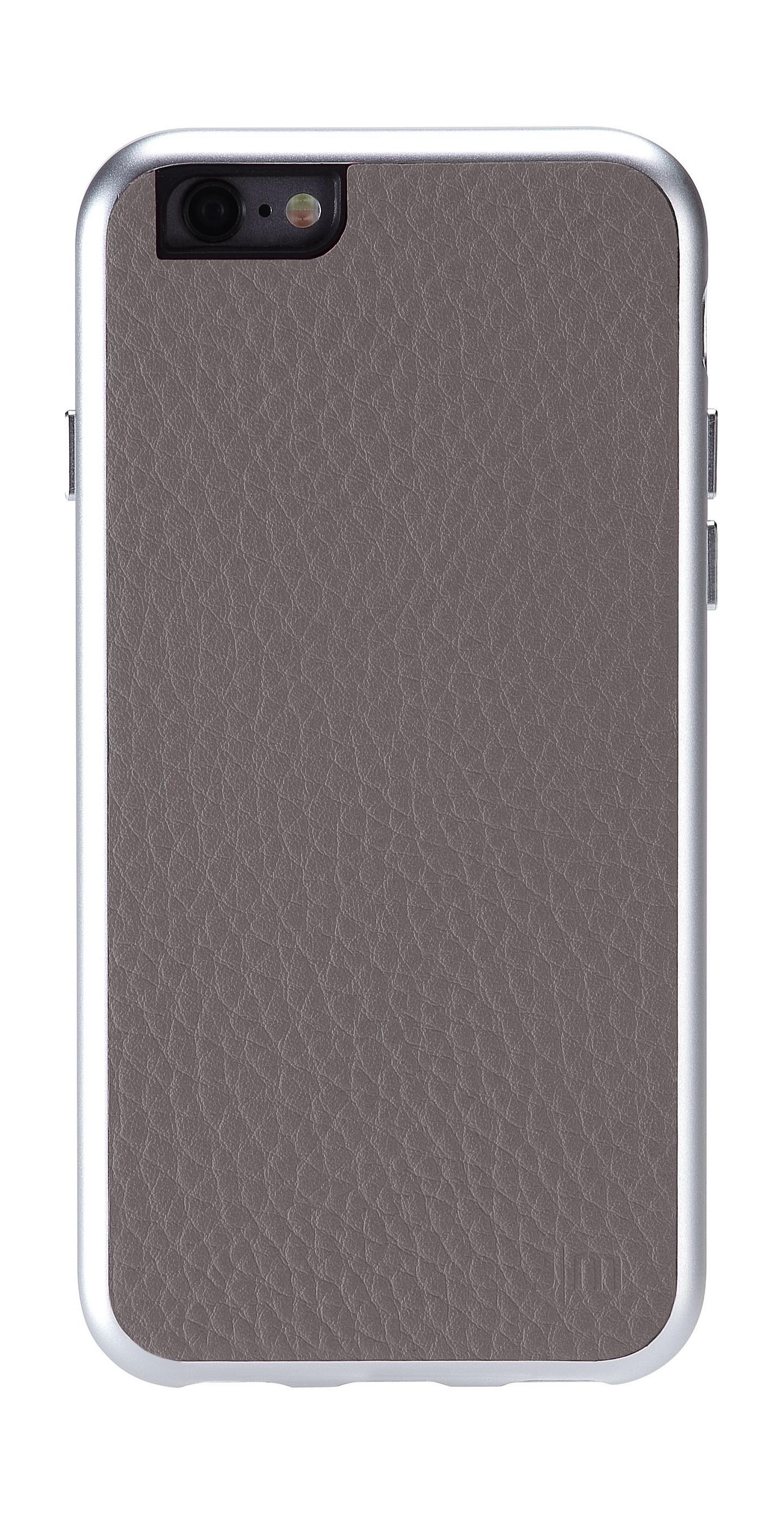 Just Mobile Aluframe Protective Leather Case for iPhone 6 (AF-168) – Grey