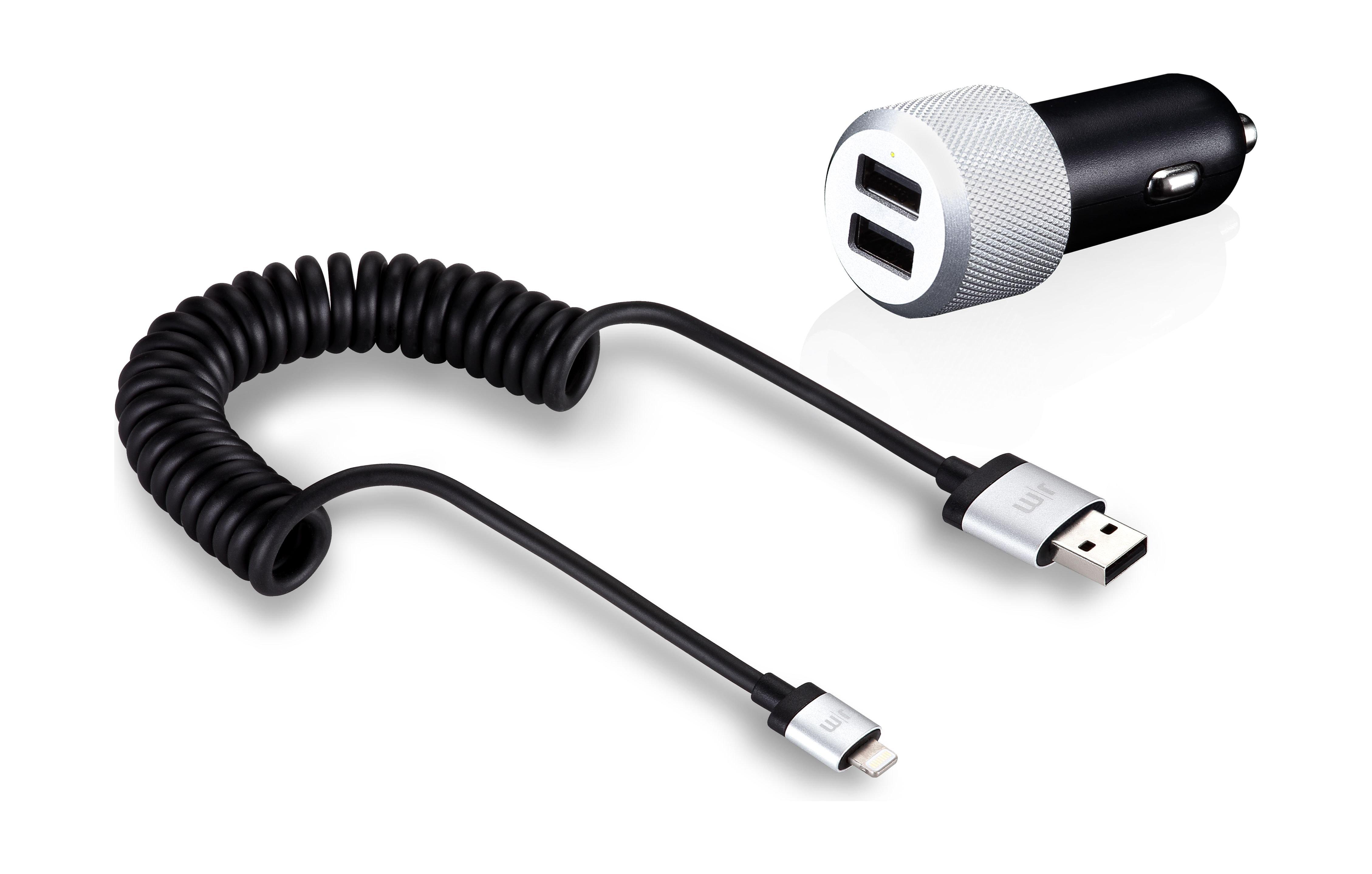 Just Mobile 4.2A Dual USB Ports with Lightning Cable (CC-178) Price in ...