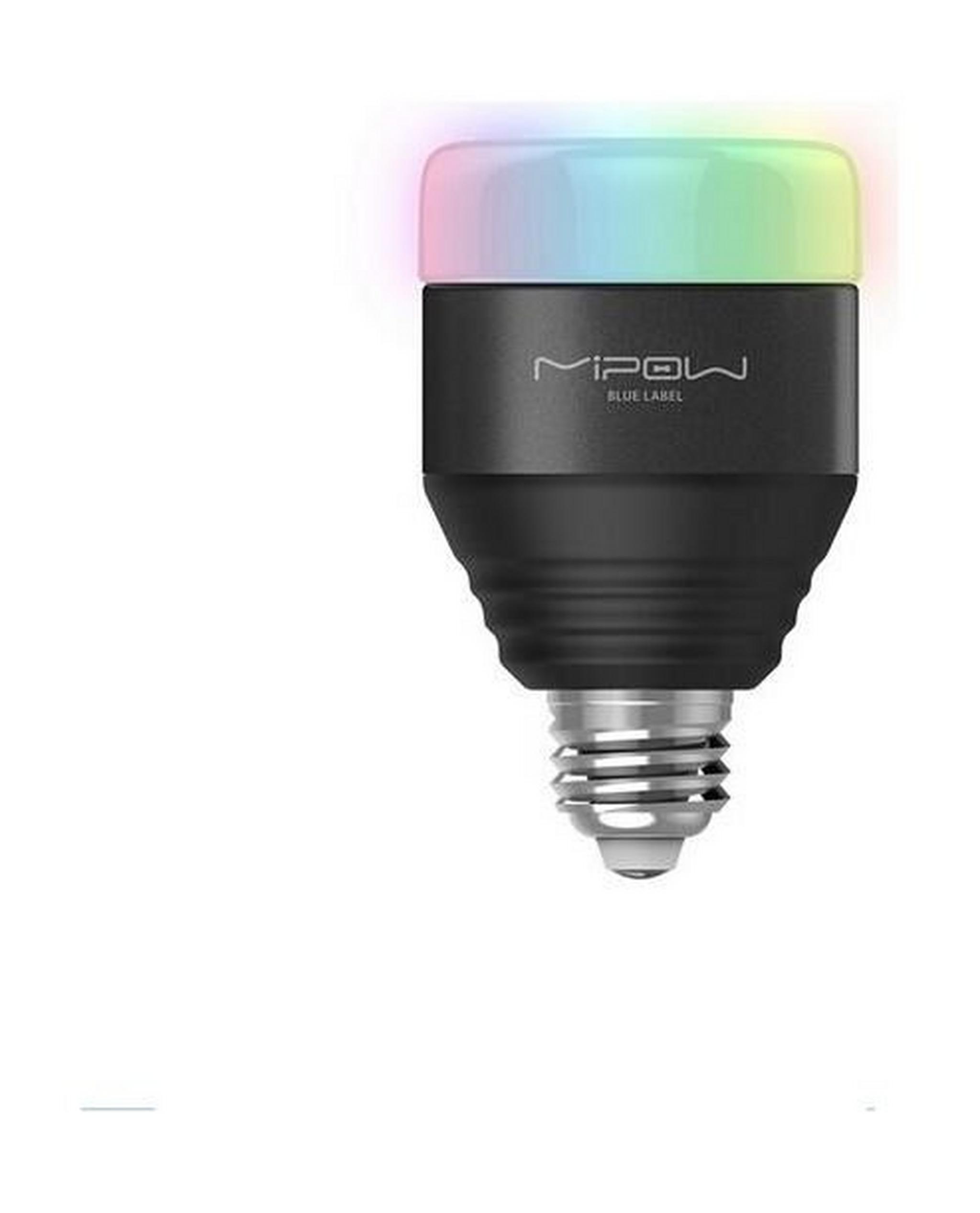 Mipow BTL201 Multi-Colored Bluetooth Smart LED Light Bulb - Black
