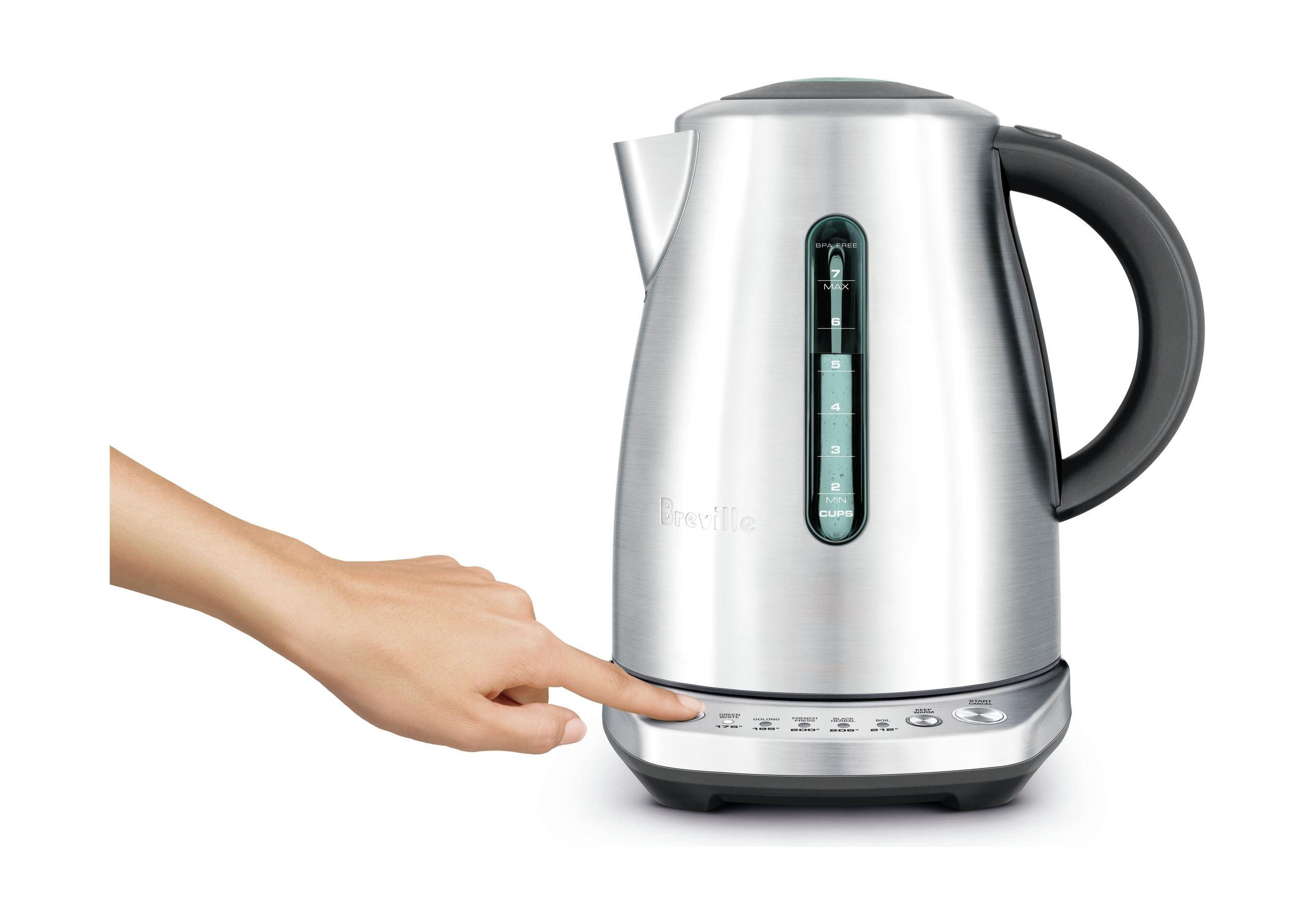 Breville 2400W 1.7L Smart Kettle (BKE720BSS) Xcite Kuwait