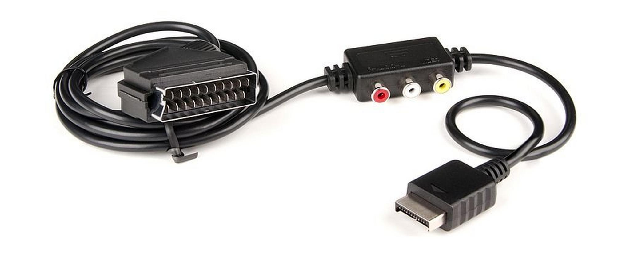 Speedlink Scart Video & Audio Cable For Playstation 3 (SL-4412) – Black