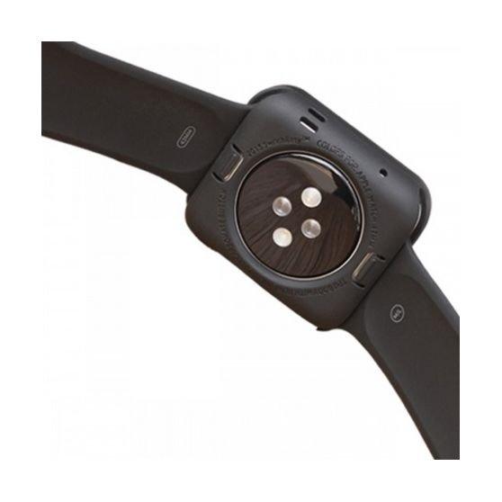 غطاء حماية ممتص الصدمات تي بي يو لساعة أبل ٣٨ ملم من سويتش إيزي – أسود