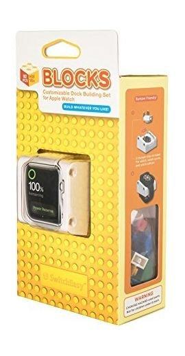 قاعدة شحن لساعة أبل قابلة للتخصيص ببناء البلوكات من سويتش إيزي – أبيض (AW-20-142-12)