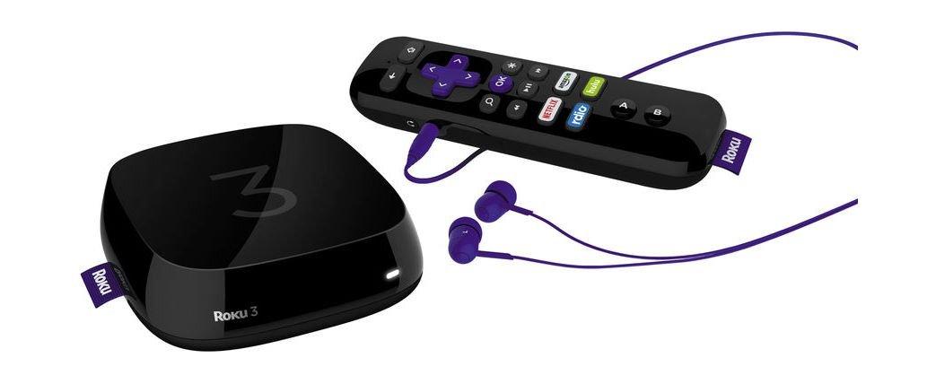 Roku 3 FHD Wi-Fi Streaming Media Player - Black