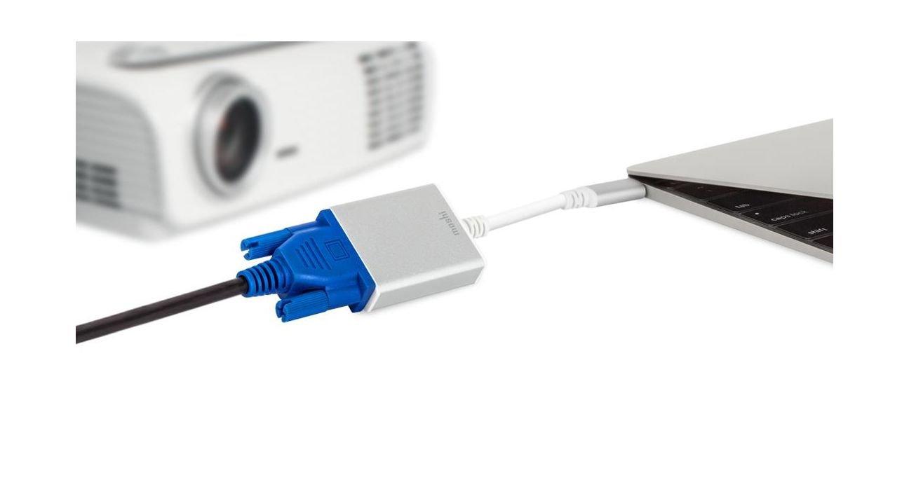 Moshi USB-C to VGA Adapter (99MO084201) – Silver