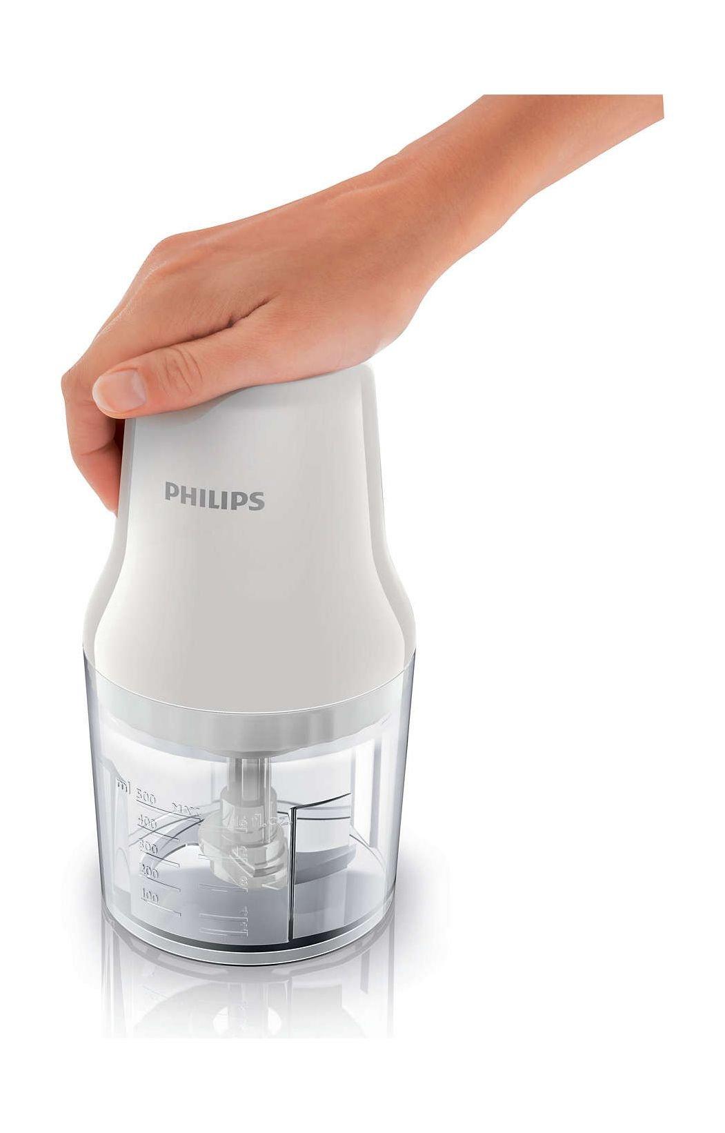 Philips Daily Collection Chopper,  450W,  0.7L, HR1393/01 - White