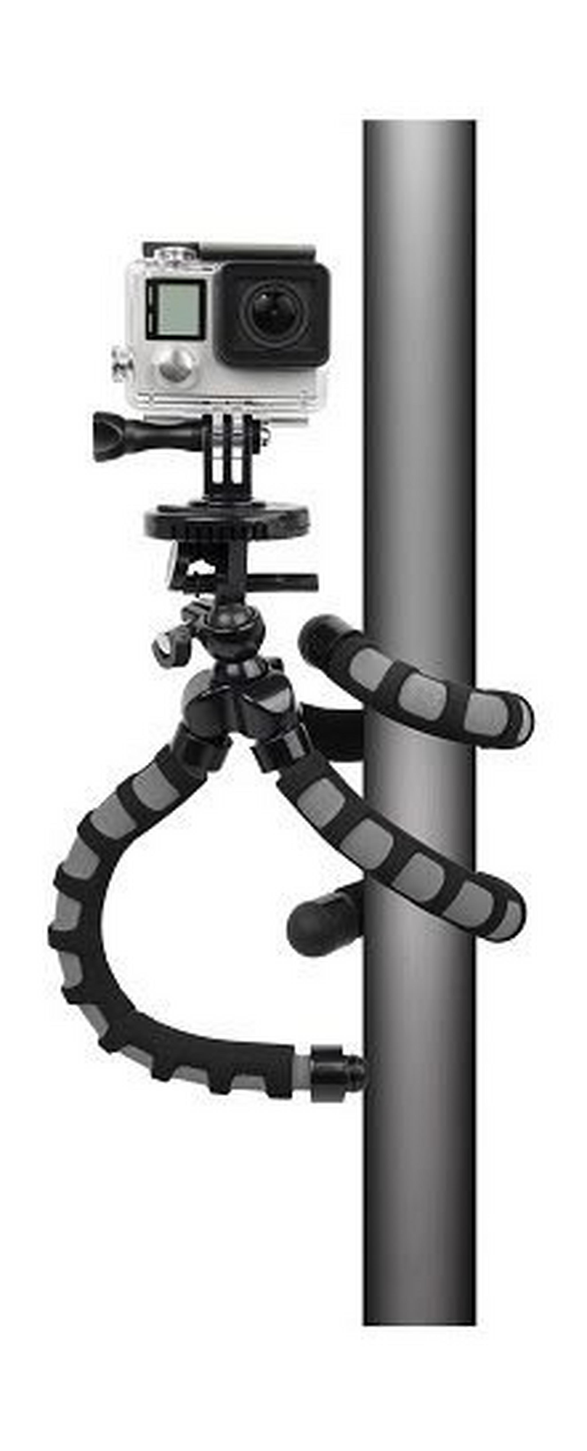 حامل ثلاثي مرن سلسلة إكستريم أكشن لكاميرا جو برو من باور – أسود (XAS-BPG)