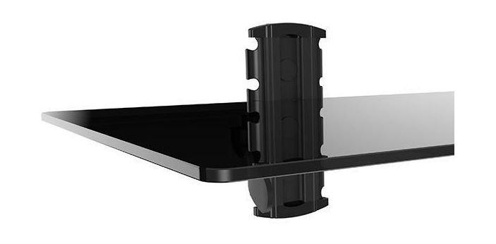 حامل حائط برف واحد للدي في دي من لوكتيك – أسود (PDH111)