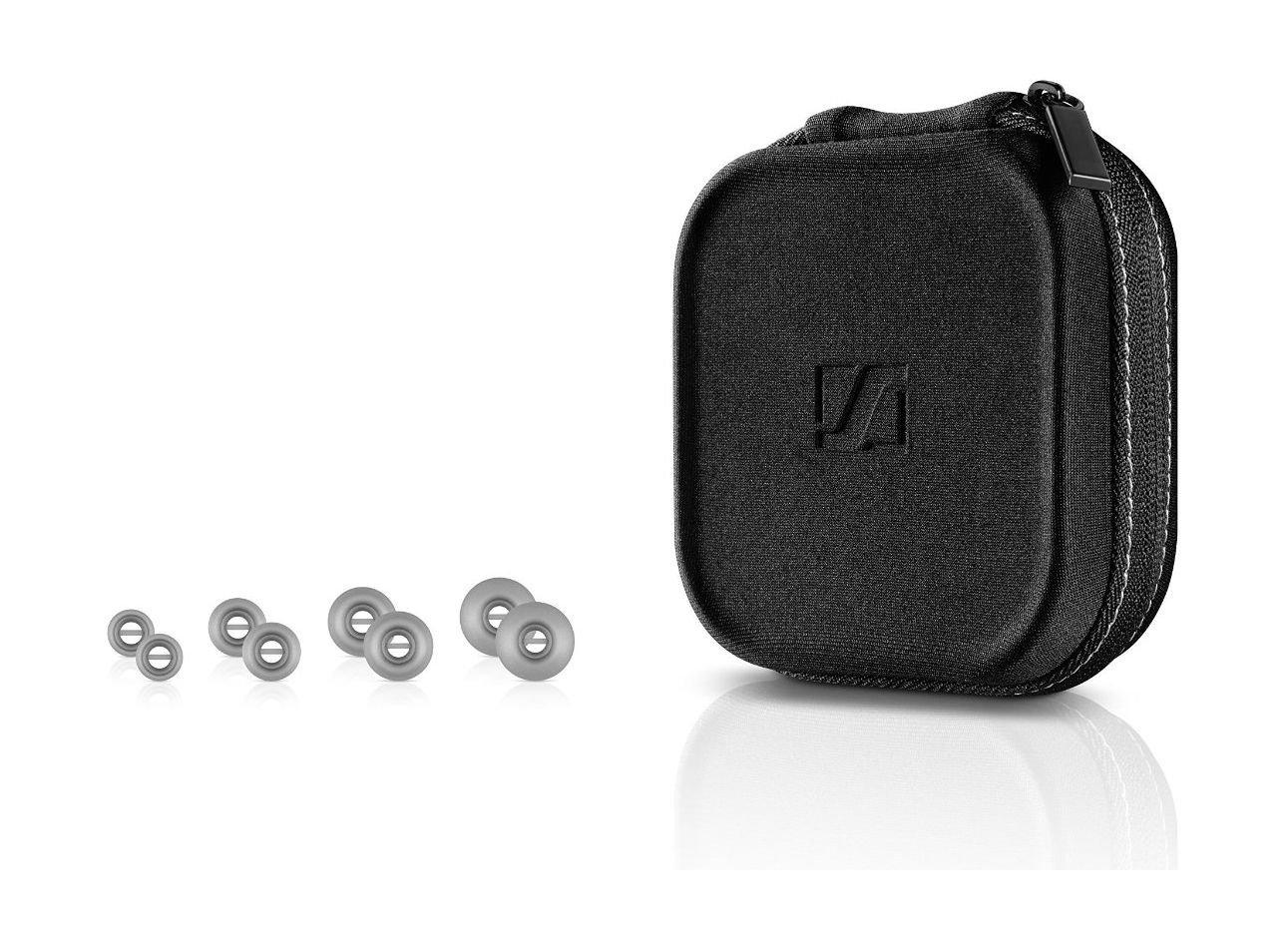 Sennheiser M2 IEI Momentum In-Ear Earphones For iOS- Black Chrome