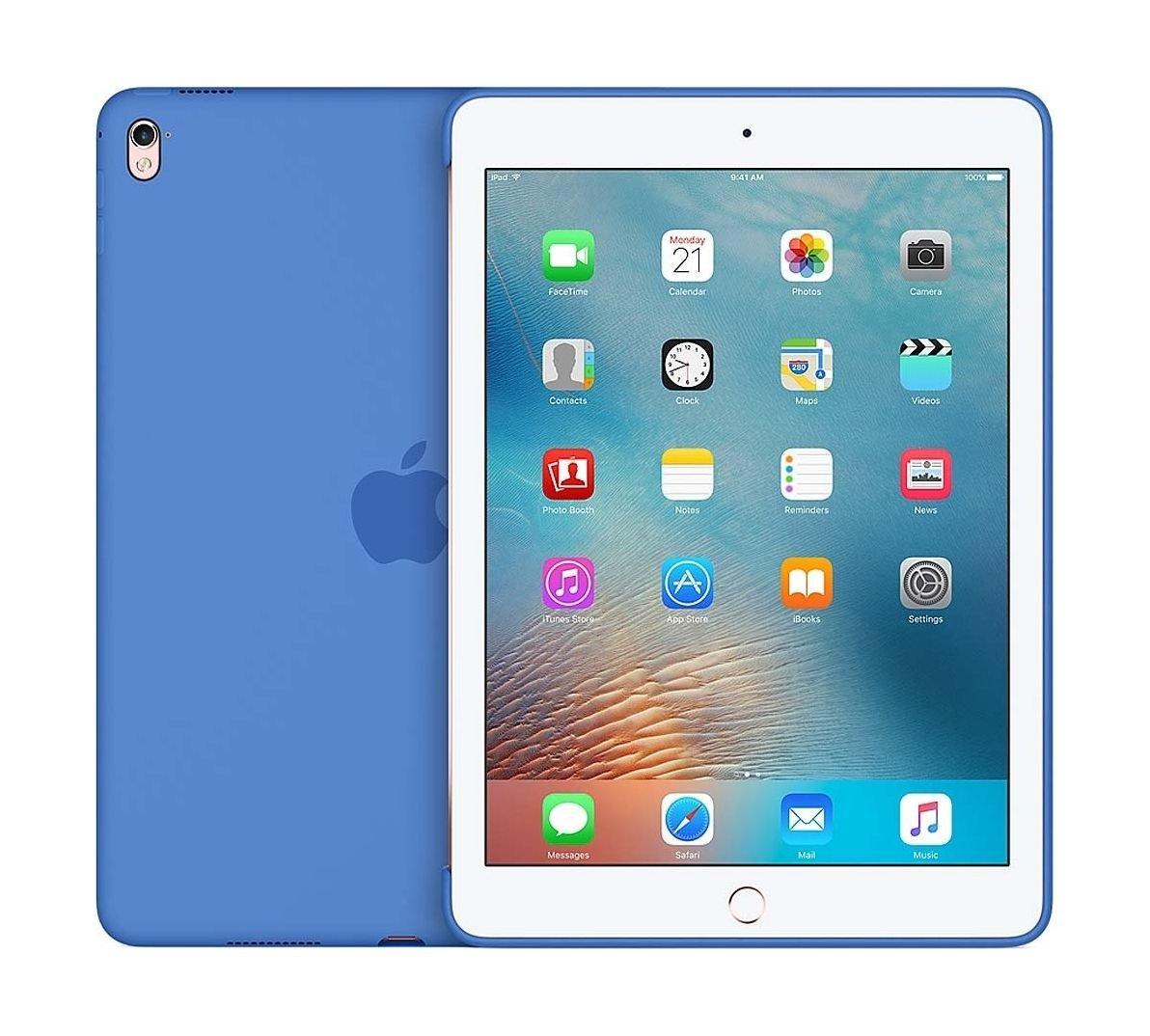 غطاء حماية ذكي سيليكون لآيباد برو ٩.٧ بوصة من أبل – أزرق ملكي (MM252AM/A)