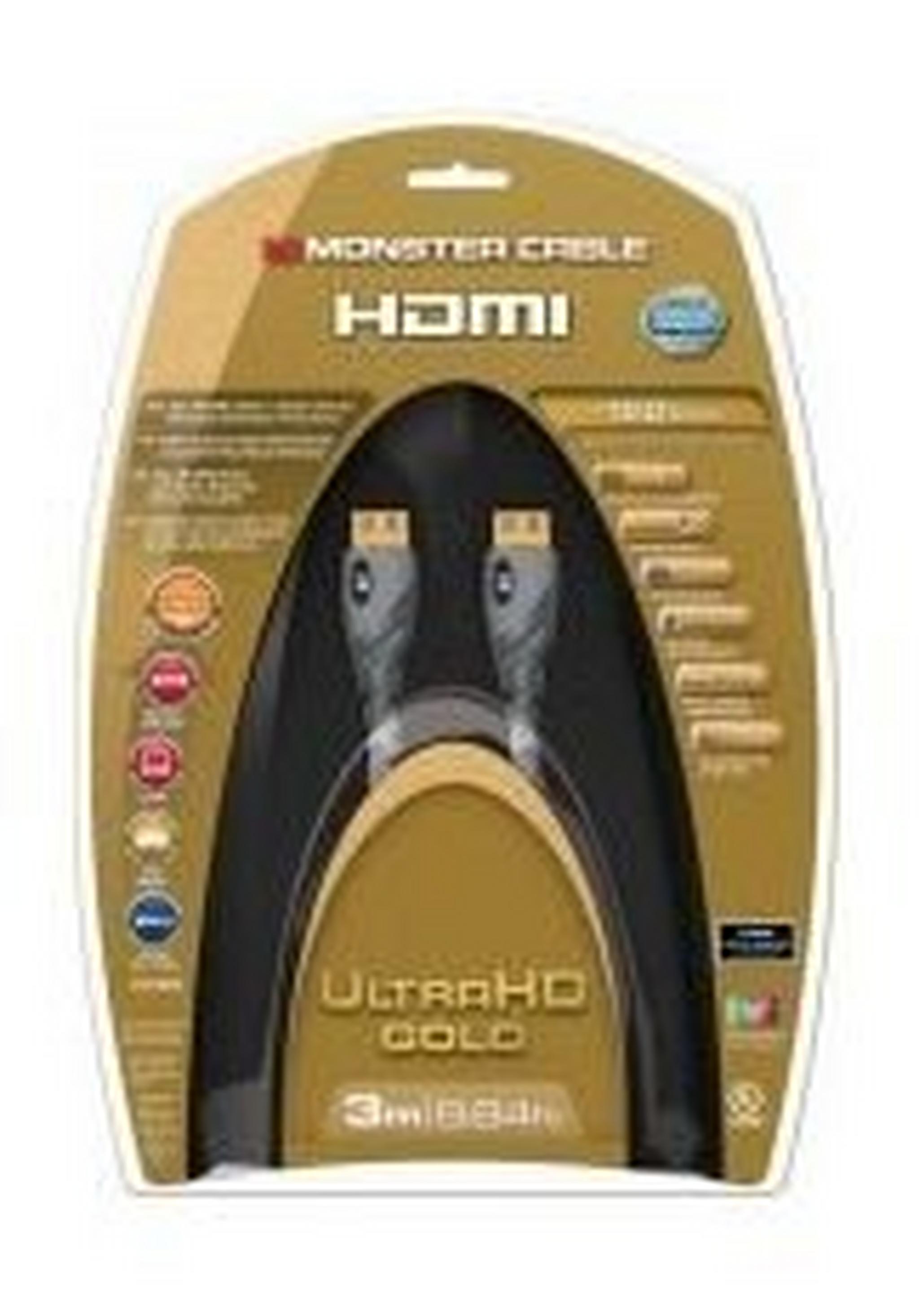 Monster Gold Advanced High Speed HDMI 3M UHD Cable