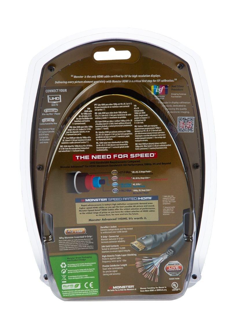 Monster Gold Advanced High Speed HDMI 3M UHD Cable