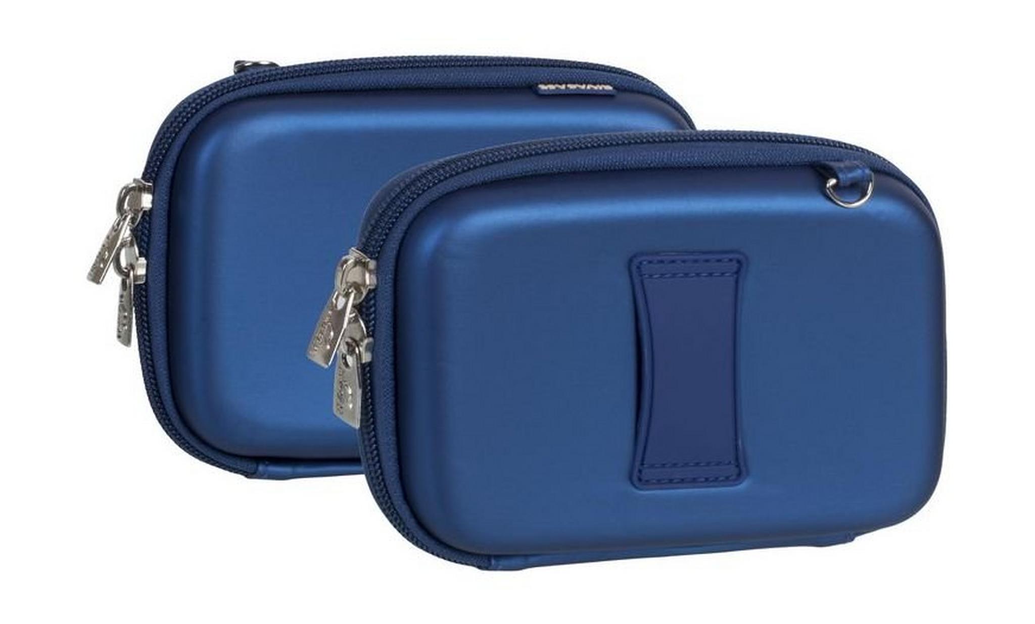 حقيبة حماية صلبة لأقراص التخزين المحمولة من ريفا – ٢.٥ بوصة – أزرق فاتح (9101)