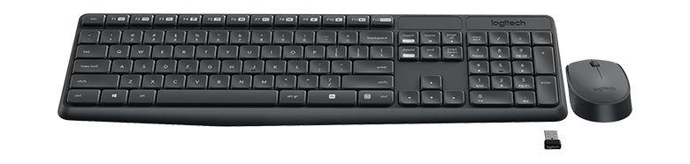 لوحة مفاتيح لاسلكية من لوجيتك، 920-007927 - أسود