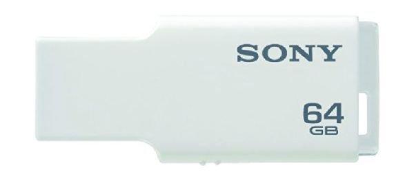 Sony 64GB Micro Vault M-Series USB Flash Drive (USM64M1) - White