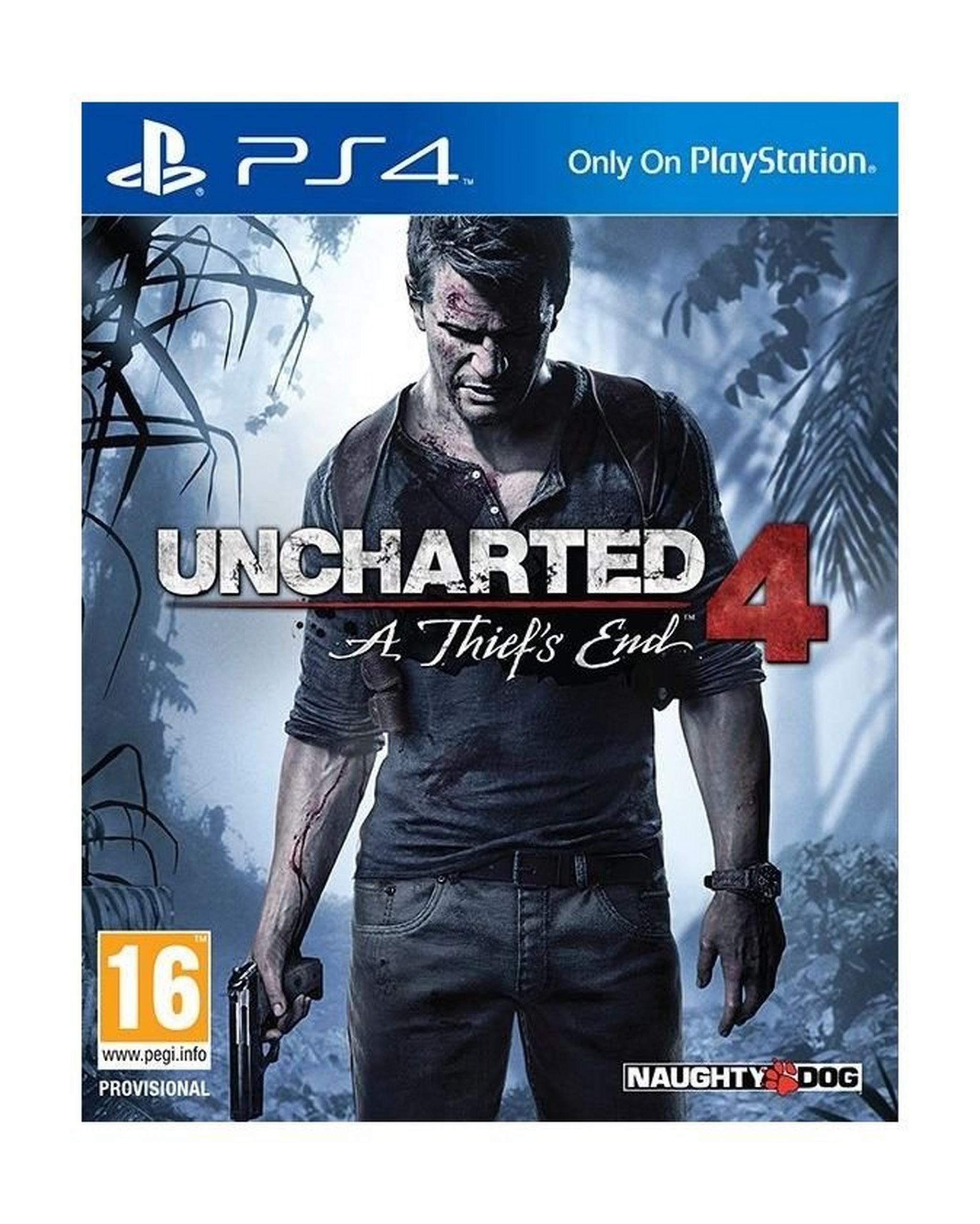 Uncharted 4: A Thief's End - Standard Edition - PlayStation 4 Game