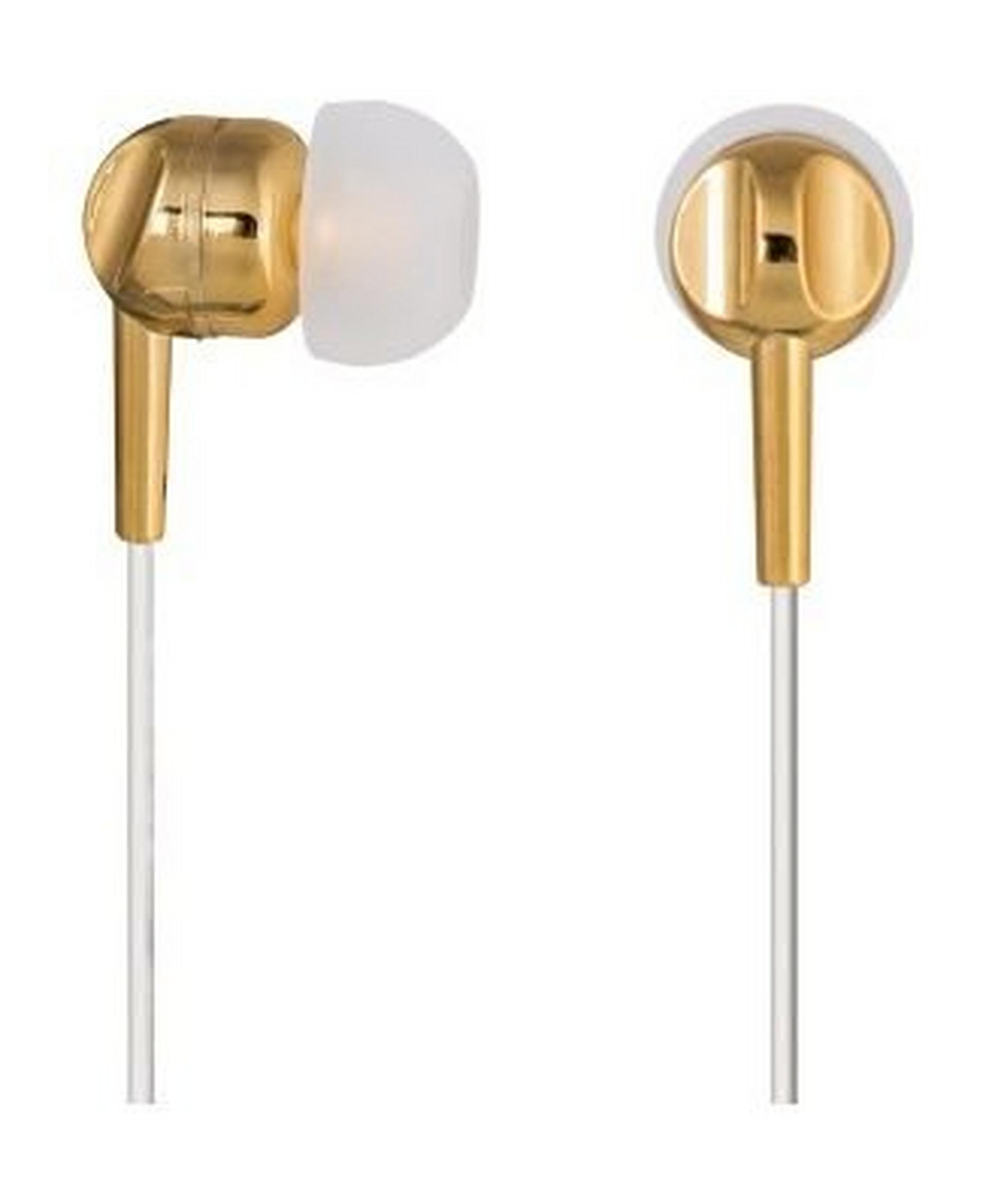 Thomson In-Ear Earphones with Microphone (EAR3005GD) – Gold