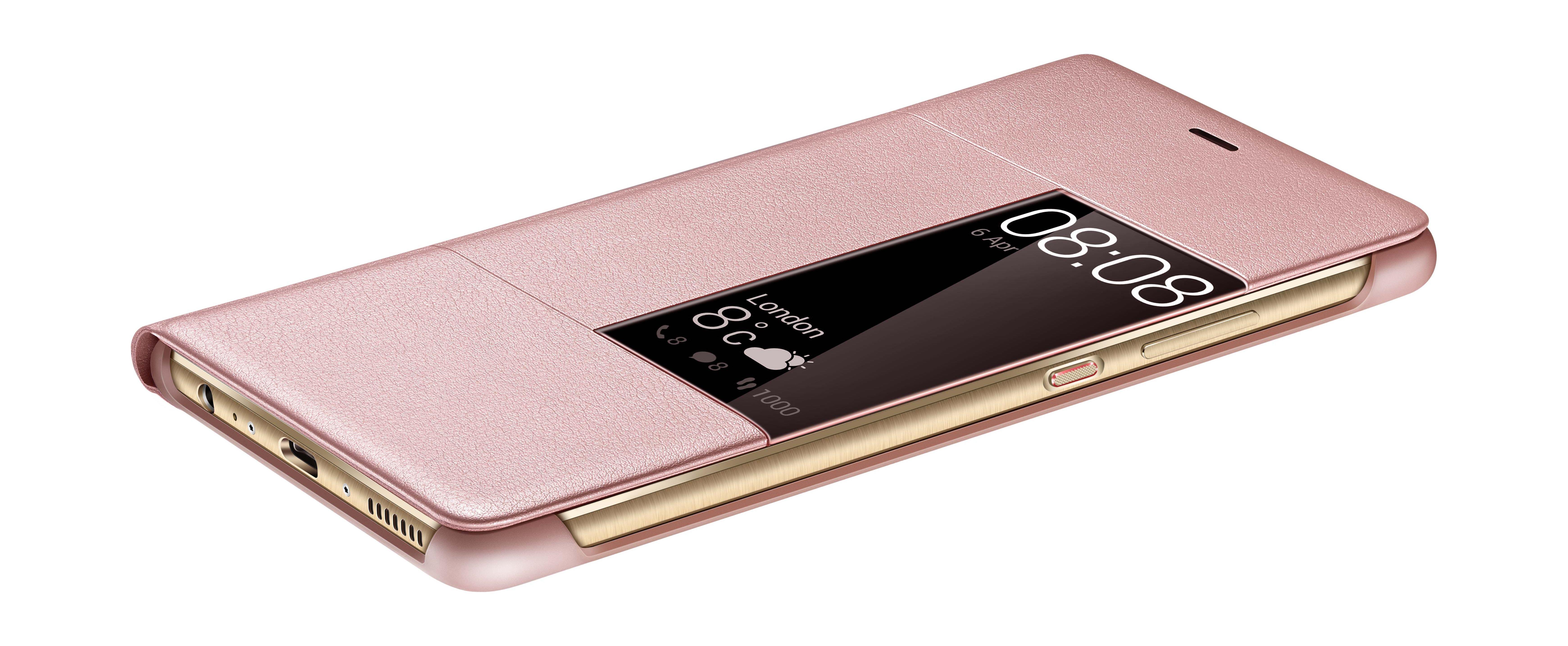 Huawei P9 Plus Book Case – Pink