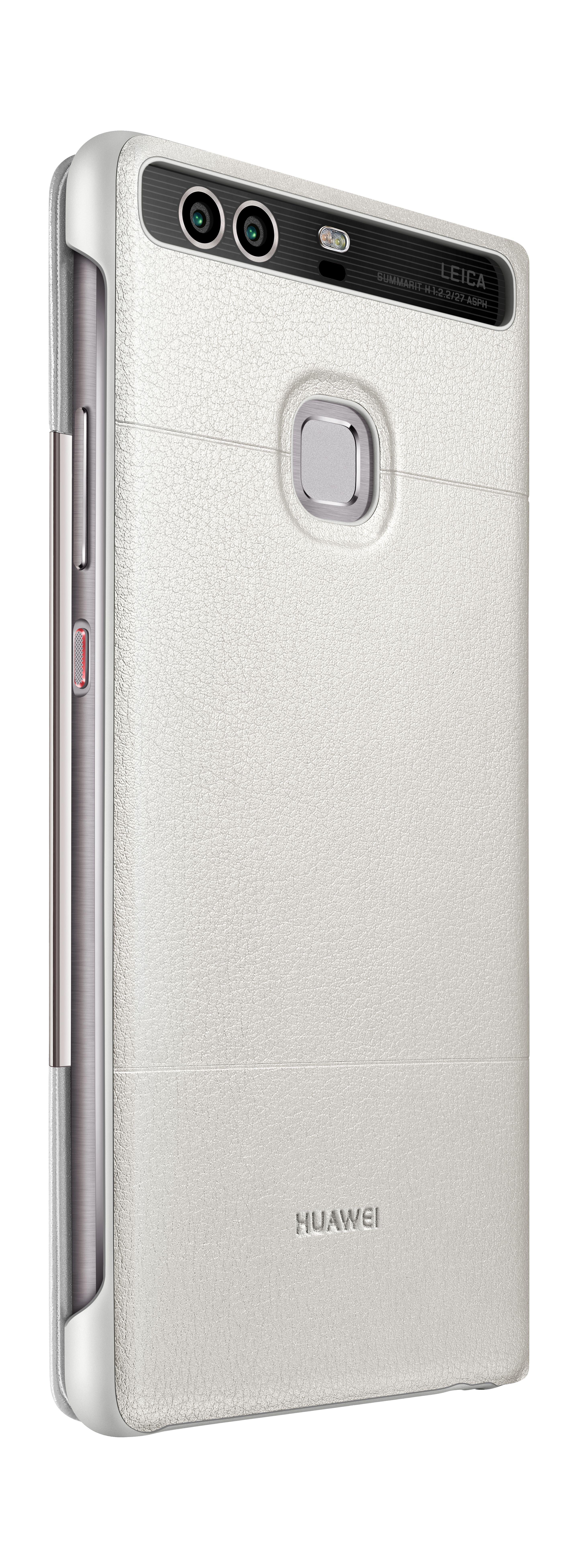 Huawei P9 Plus Book Case – White