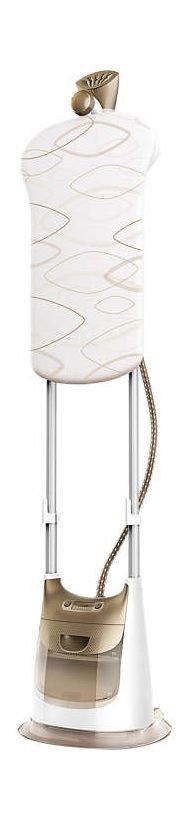 كواية البخار العمودية برو تاتش ٢ في ١ مع طاولة الكي إرجوفيت من فيليبس – أبيض/ذهبي (GC618/66)