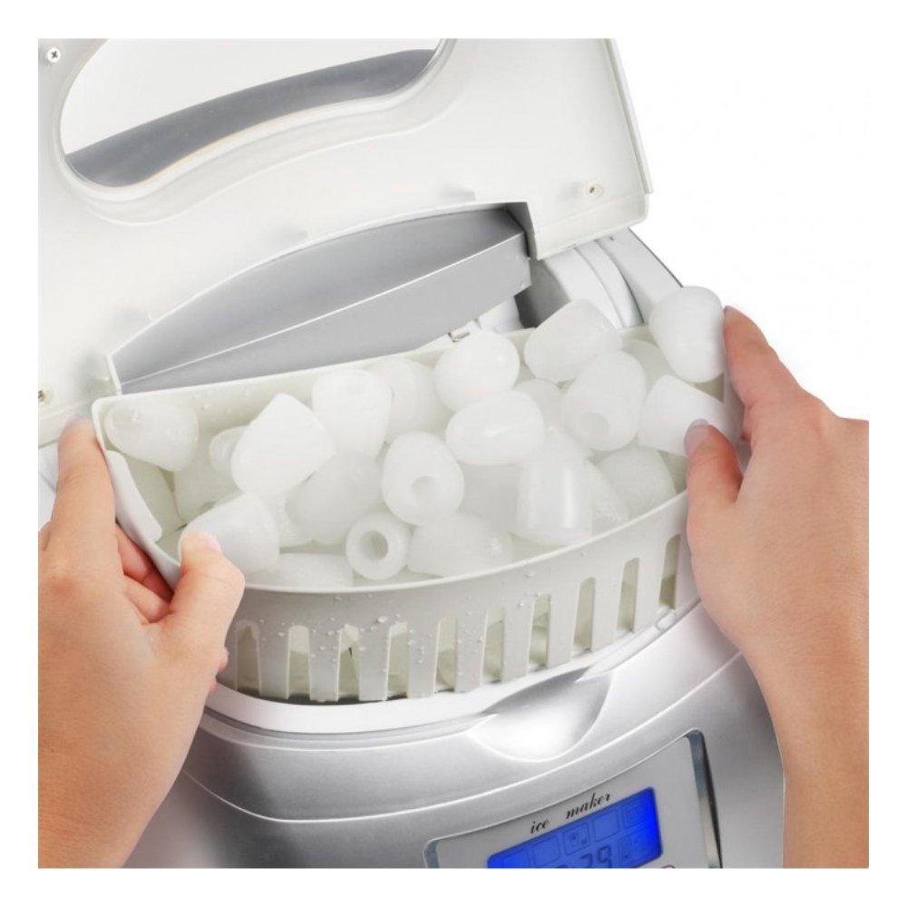 صانعة الثلج بقوة ١٢٠ واط وسعة ٢,٨ لتر من برنسيس – فضي