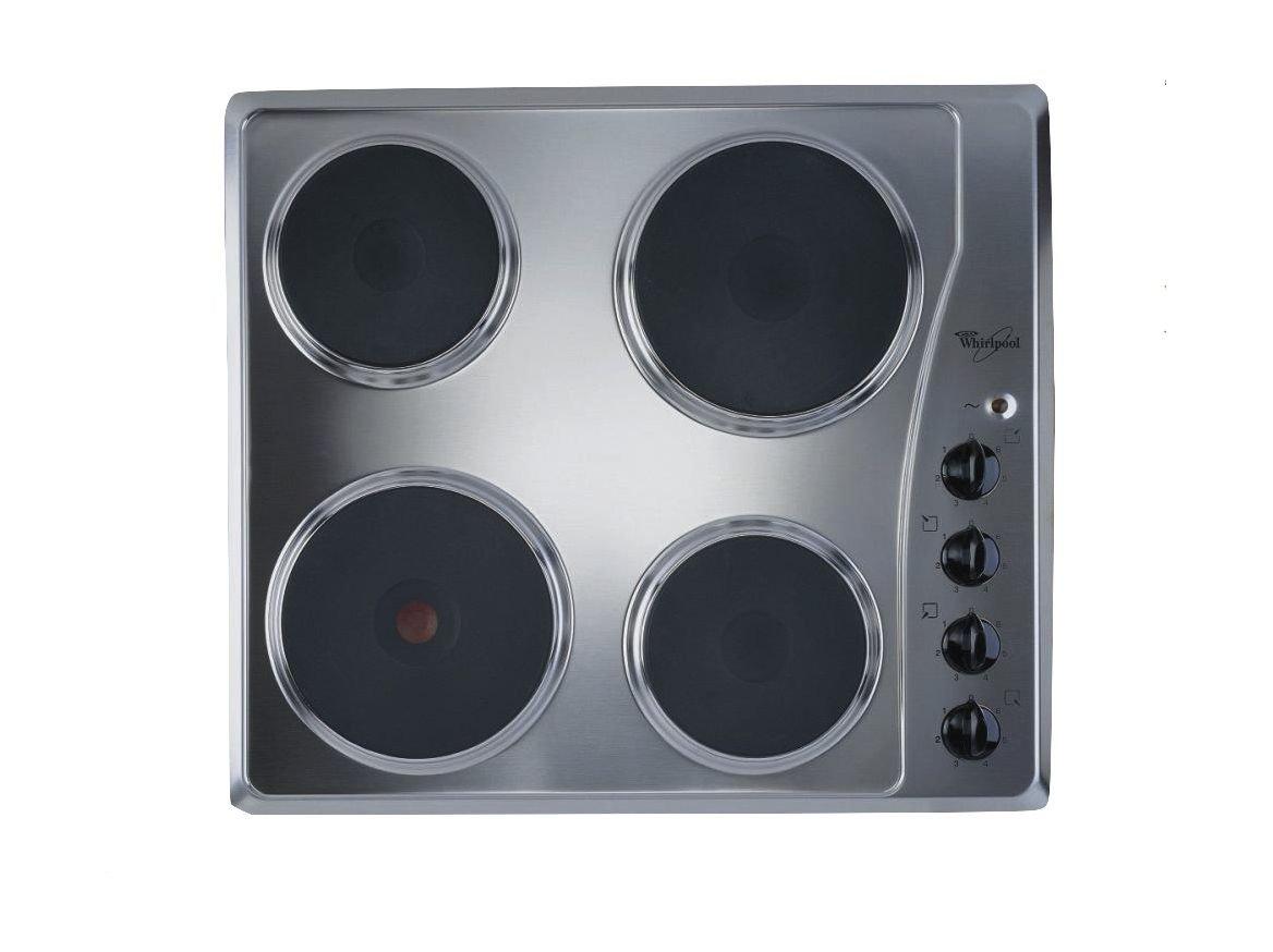 Whirlpool 60cm Delux Design Compact Built-In Hood with Glass Visor + Whirlpool Built-in Electric Hob 60cm