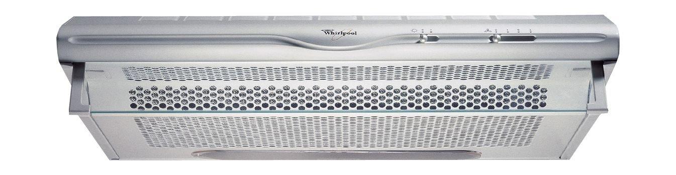 Whirlpool 60cm Delux Design Compact Built-In Hood with Glass Visor + Whirlpool Built-in Electric Hob 60cm