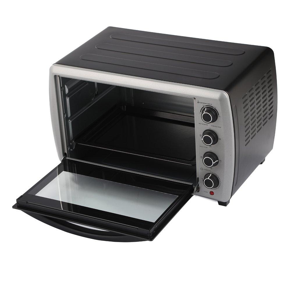 Wansa Electric Oven,1800W, 48Liters, KR-H48RCL-9SKH – Silver