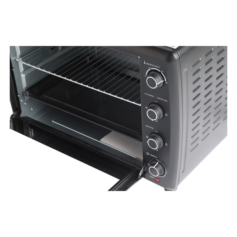 Wansa 2200W 70L Electric Oven (KR-K66RCL-9SKH) – Black